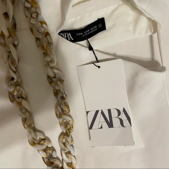 ZARA CUT OUT CHAIN DRESS - Picture 2 of 11